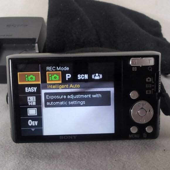 Sony Cybershot DSC-W610 Black WORKING TESTED Charging Adapter Battery 14.1MP 4X - Picture 11 of 16